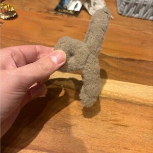 Soft brown fur hair claw